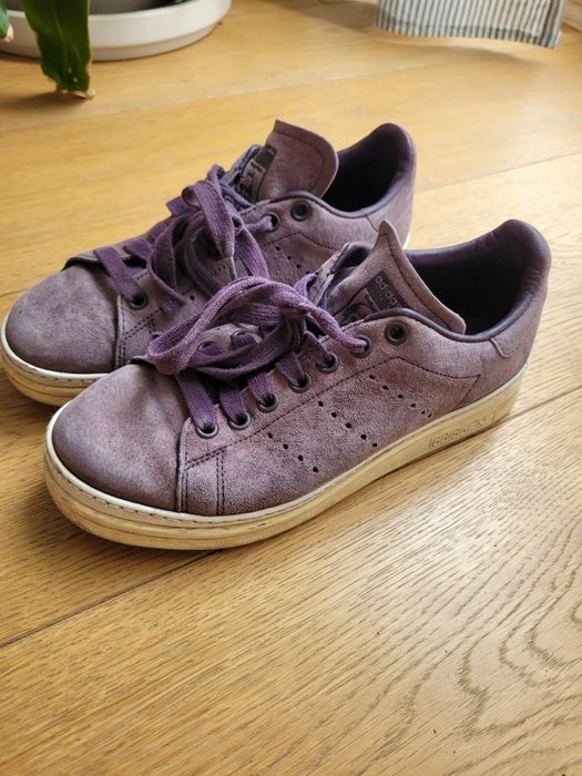 Adidas stan smith fioletowe