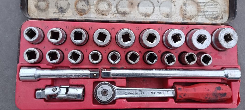 Conjunto chaves roquete wurth
