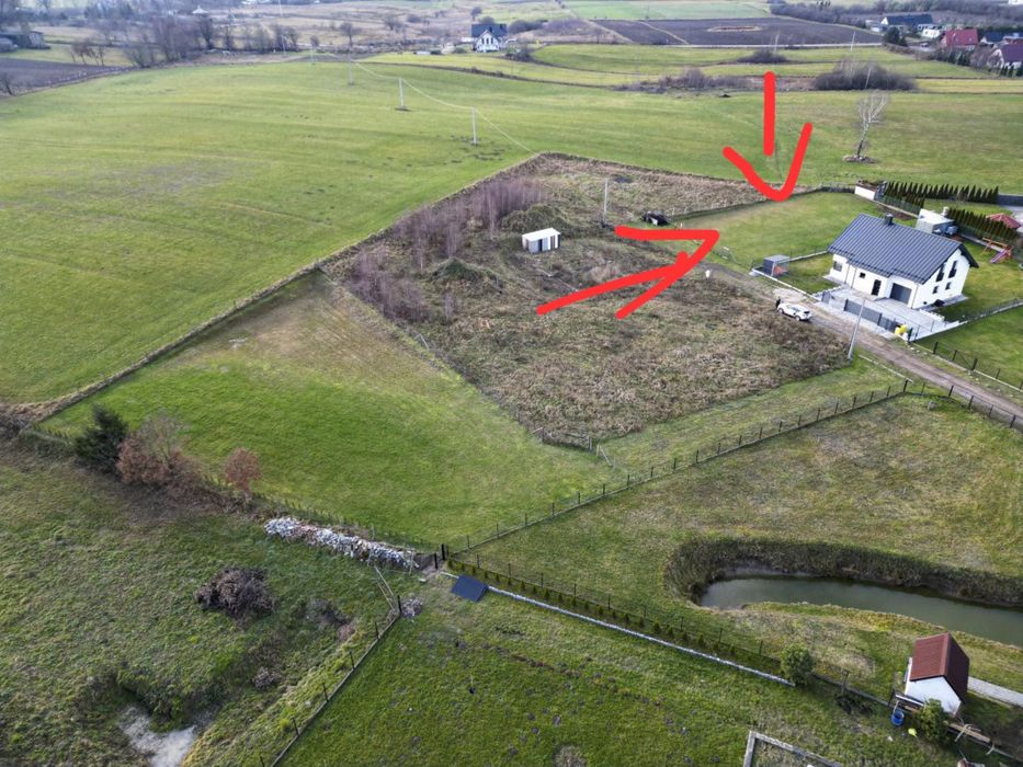 Działka  1004 m² | Skrzeszewo  | BEZTERMINOWE WARUNKI ZABUDOWY
