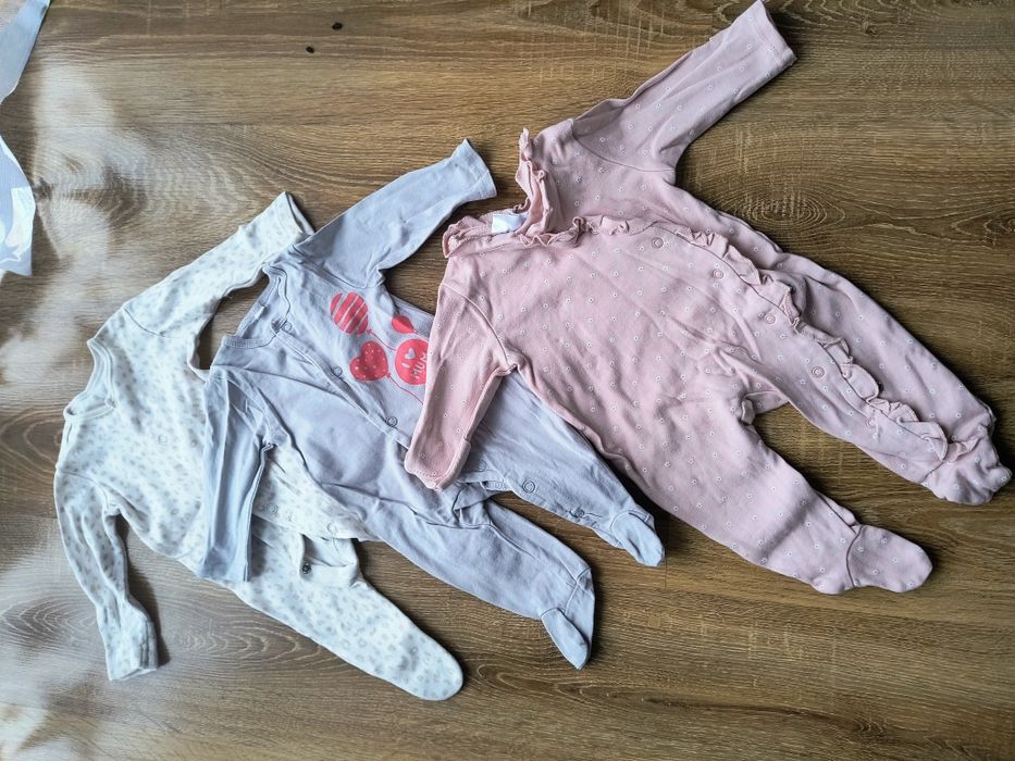 Pajacyki niemowlęce rozmiar 62