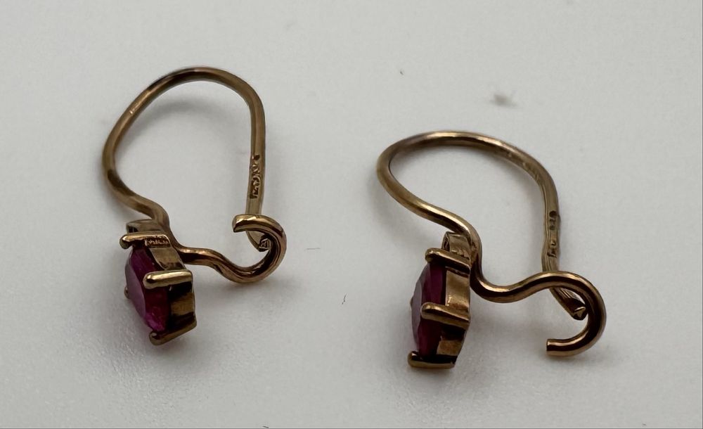 Złote kolcyzki 0,8gr pr 333