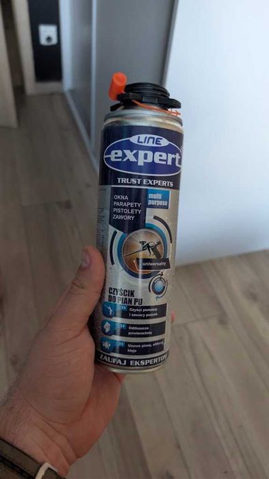 Czyścik do pian PU Expert Line 500 ml – do pistoletów