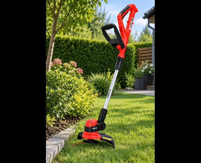 PODKASZARKA Akumulatorowa YATO 18V 2w1 żyłka + NOŻE 240 MM wersja Body