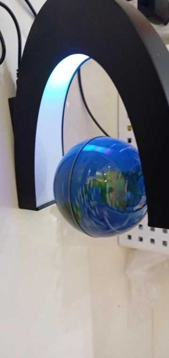 Магнитный Плавающий Глобус с LED-Подсветкой