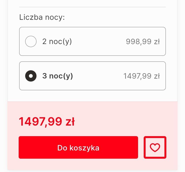 Pobyt w Kyriad Karkonosze 2 osoby