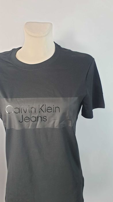 T-shirt damski okrągły dekolt Calvin Klein rozmiar M