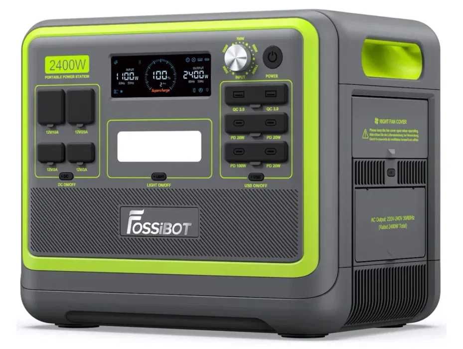 Зарядна станція Fossibot F2400 Електростанція для дому