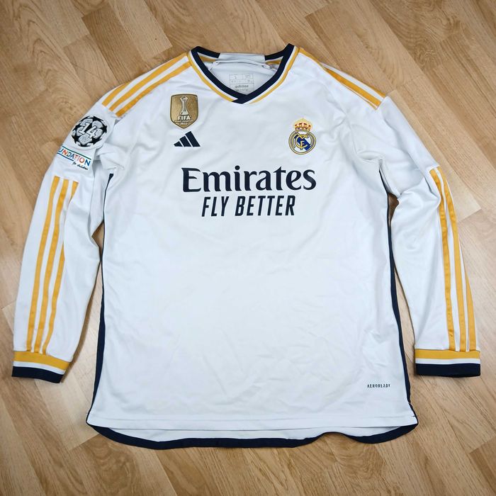 Koszulka sportowa Real Madryt Camavinga adidas rozm : L