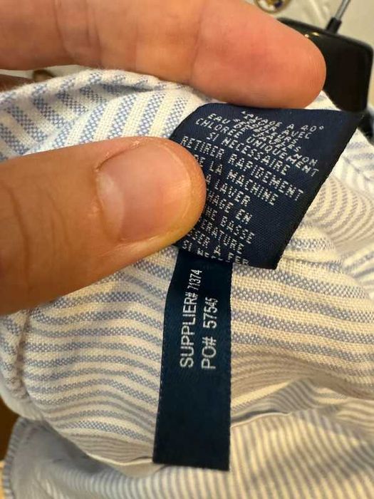 Koszula damska Polo Ralph Lauren Oxford Striped Shirt XS