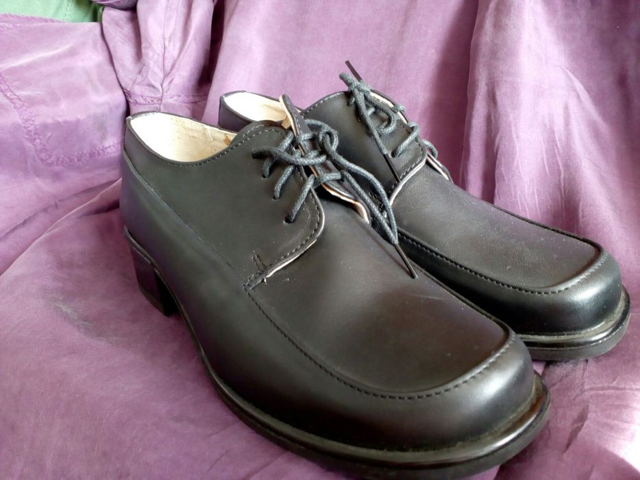 Buty damskie skórzane