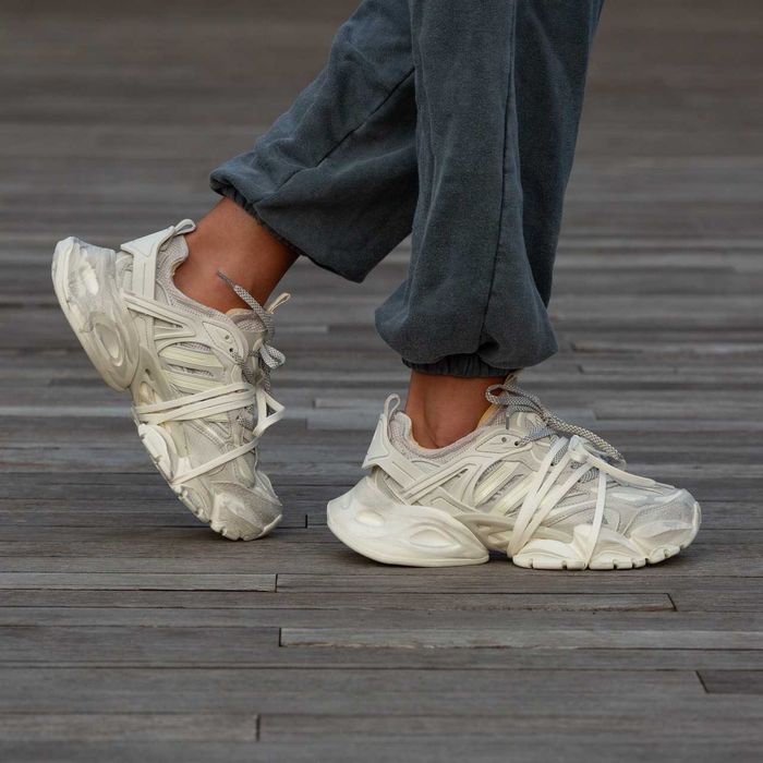 Кроссовки Adidas Vento XLG Runner Deluxe Beige Grey/Кросівки Жіночі Адідас Венто