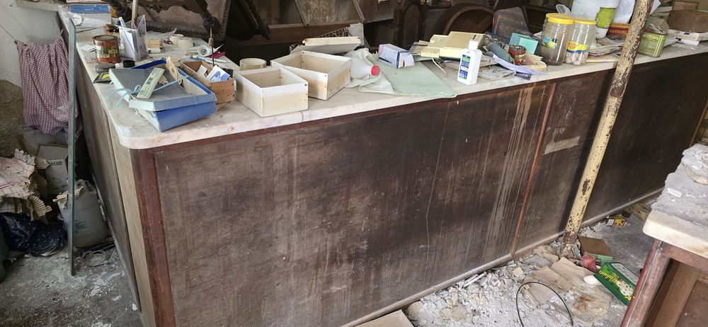 Moveis drogaria antiga