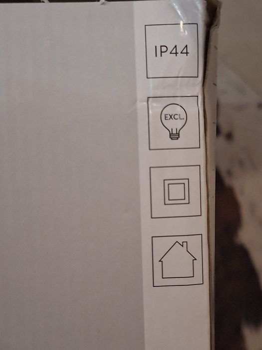 Lampa sufitowa kula, marmur