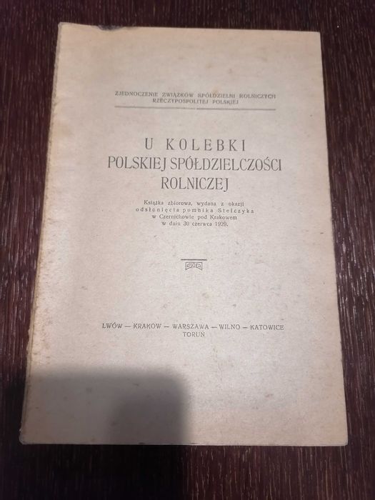 U kolebki Polskiej spółdzielczości rolniczej, 1929