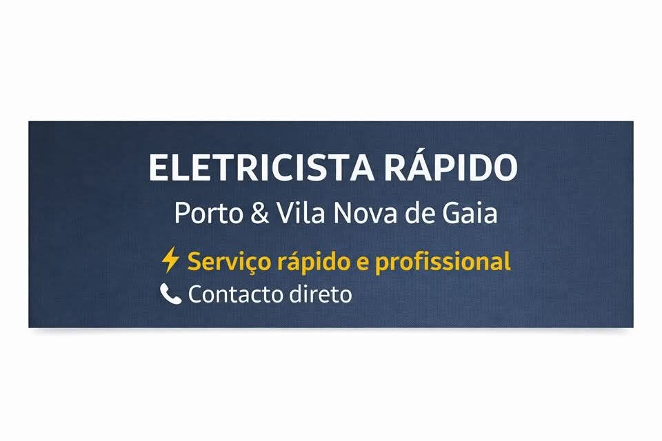 Eletricista – PORTO/GAIA