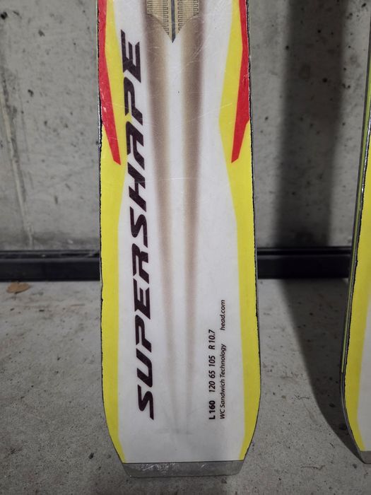 Narty Head Supershape 160cm