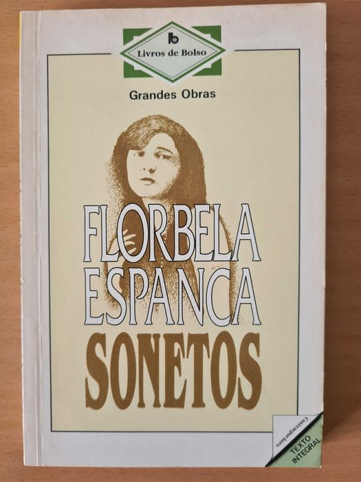 Livro "Sonetos" de Florbela espanca