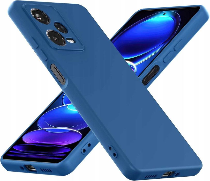 Etui Case Pokrowiec Obudowa Plecki Xiaomi Redmi Note 12 Pro 5g Blue