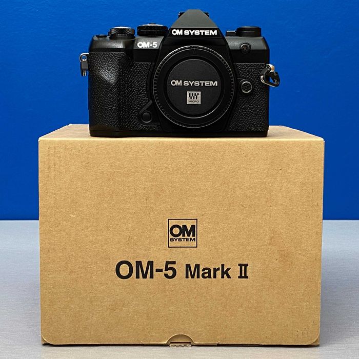 OM System OM-5 Mark II (Corpo) - 20.4MP | 3 ANOS DE GARANTIA