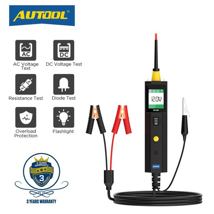 AUTOOL BT160 BT210 BT250 BT260 BT280 DM303 автомоб. тестер осциллограф