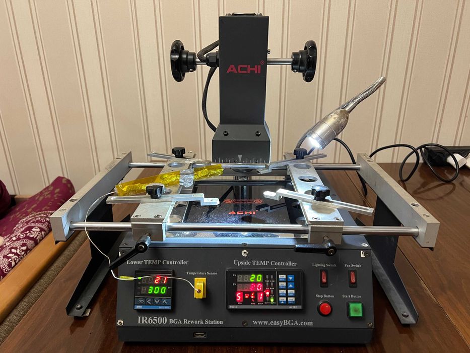 Инфракрасная паяльная станция ACHI IR6500 программируемая + штатив