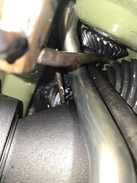 Atak tylnego mostu, 9/51 dyferencjał John deere 6230