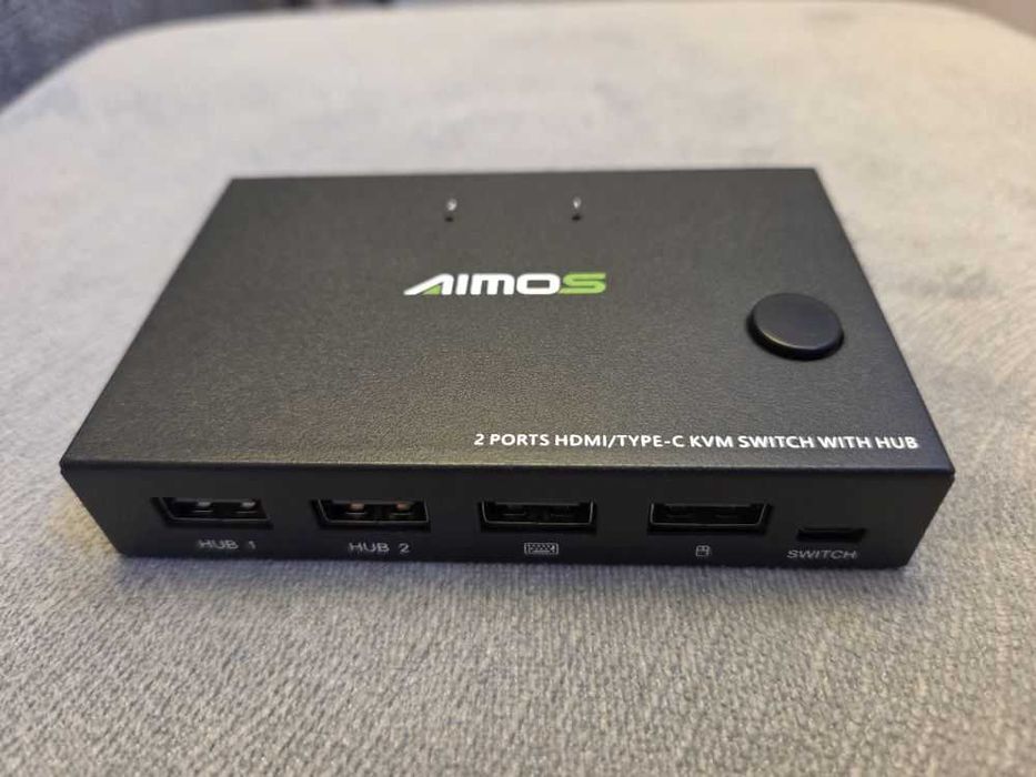 Przełącznik KVM Aimos/KCEVE HDMI AM-KVM201-TC
