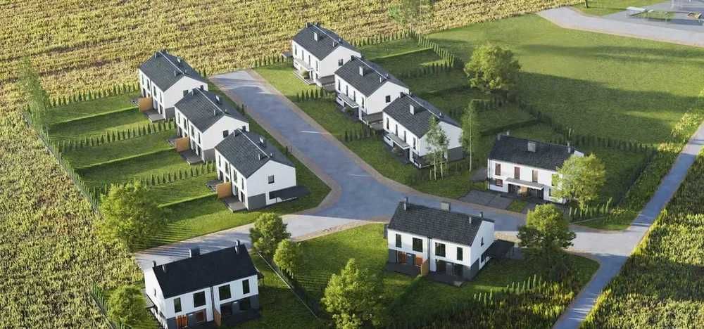 Dom w zabudowie dwu-lokalowej na osiedlu nad Strugą Gniezno - numer 3