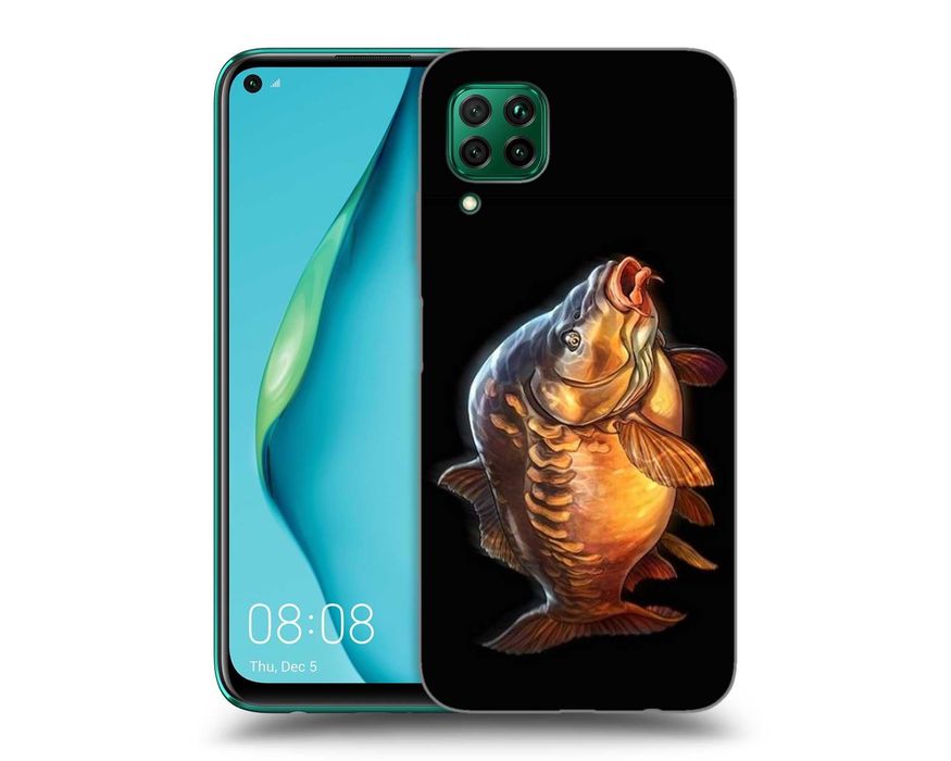 Etui karp z karpiem wędkarskie iPhone Samsung Huawei OPPO VIVO Realme