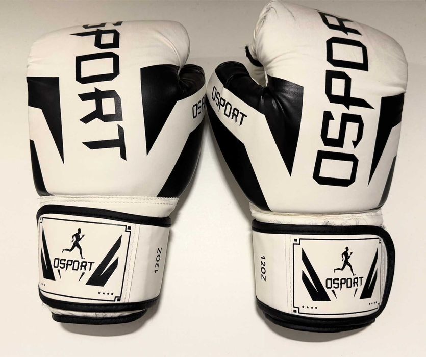 Боксерские перчатки | Лапы | Комплект OSPORT | 12 oz / унций | Тренировочный набор
