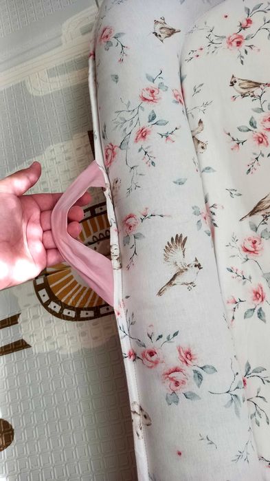 Кокон для новонароджених двохсторонній зі з'ємним матрасиком