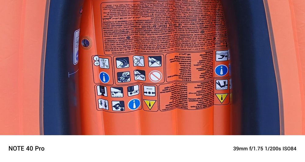 Ponton dmuchany do 40 kg