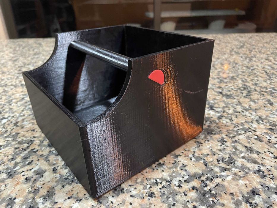 Caixa para borras de café (knock box) – PETG 3D