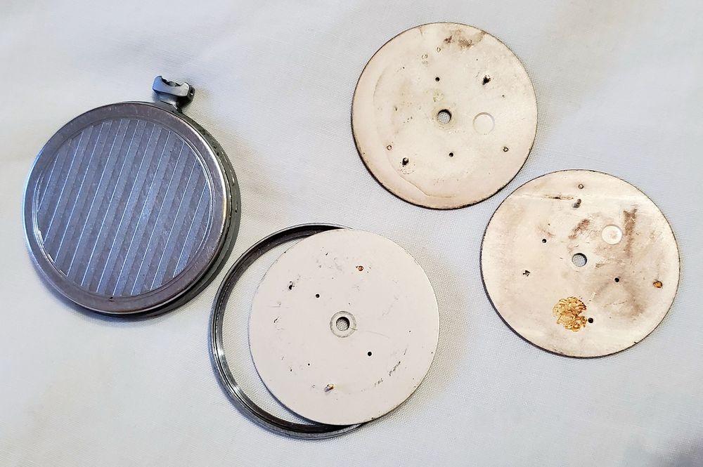 Запчасти на часы Молния-Хронограф 3017 из 50х годов ЧЧЗ периода ссср