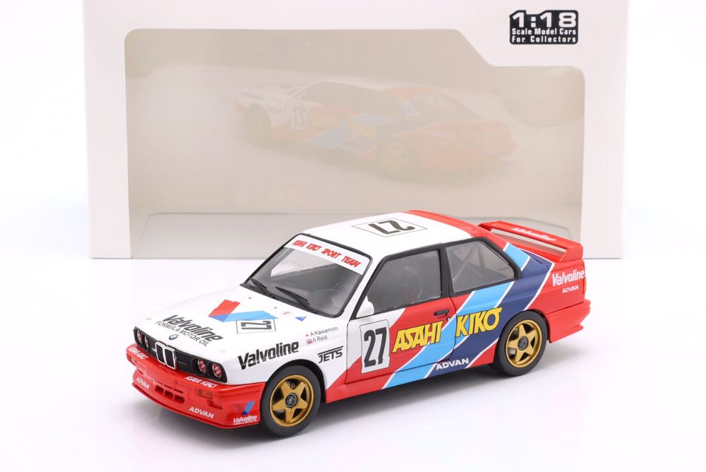 Solido BMW M3 (E30) #27 Japan Grand Touring Car Championship 1986 1/18