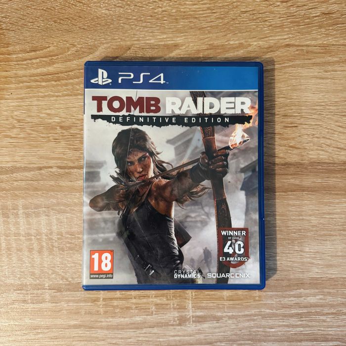 Tomb raider Definitive edition Playstation 4 PS4 БУ (Состояние нового)