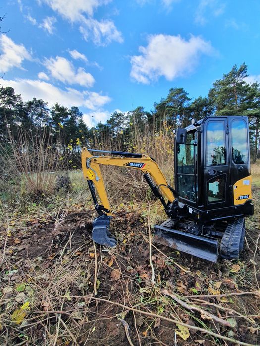 Mini koparka usługi, serwis kotłow gazowych, pomp ciepła, przeglądy