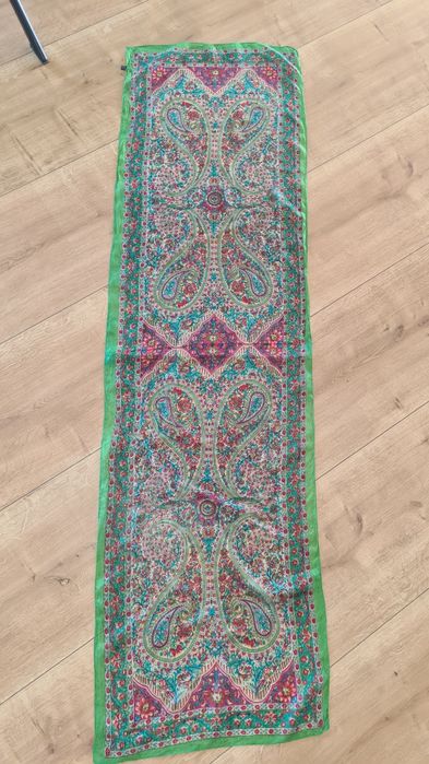 Chusta Apaszka Szal Szalik 100% Jedwab Jedwabny. 165 x 50. Persley