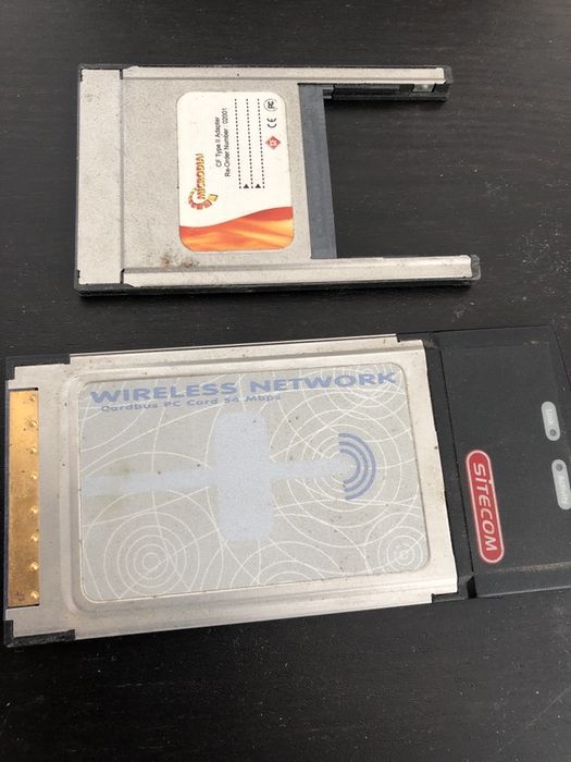 PCMCIA modem and card reader (sold)64750711443458120