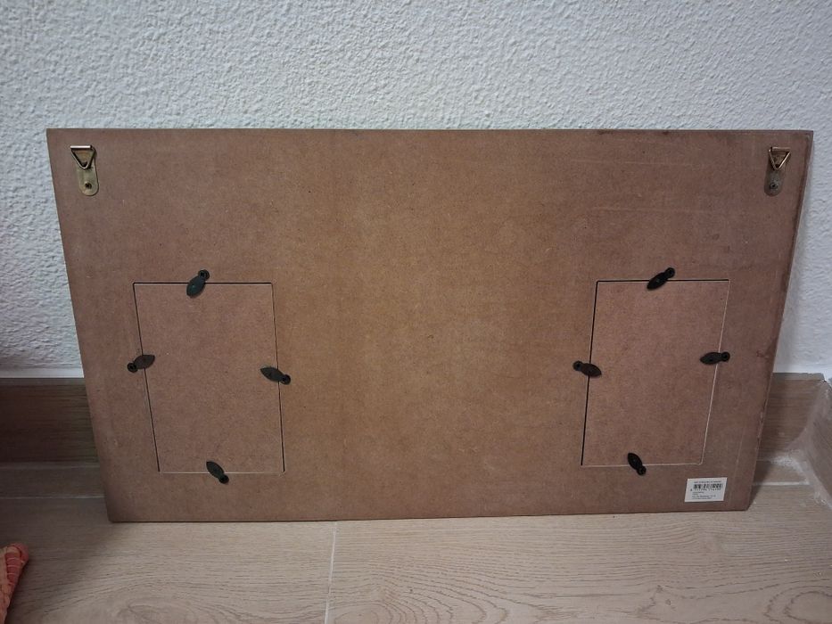 Moldura para 2 fotografias