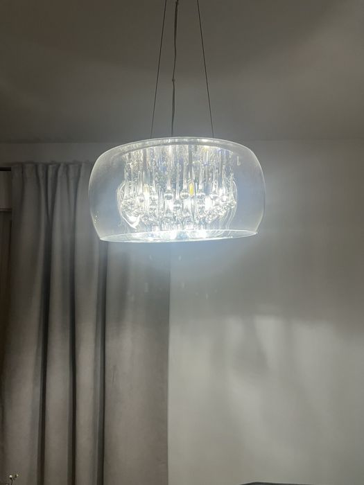 Żyrandol z krysztalami