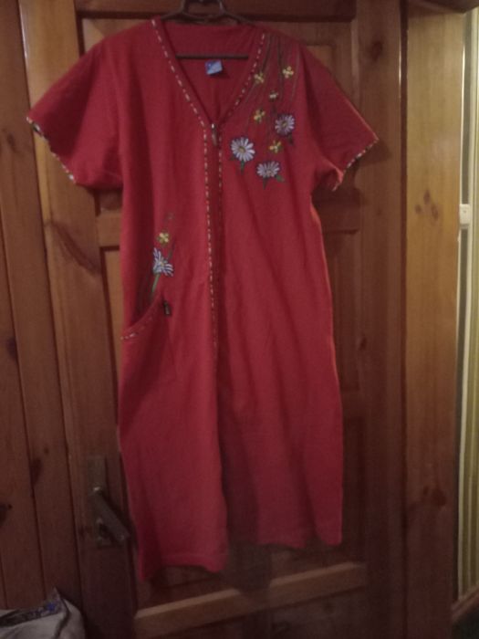 Халат женский хлопок трикотаж 3xl