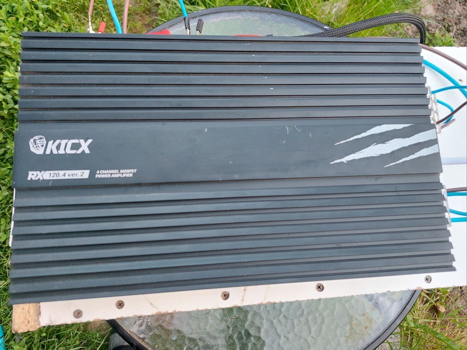 4-канальный усилитель Kicx RX 120.4 ver.2
