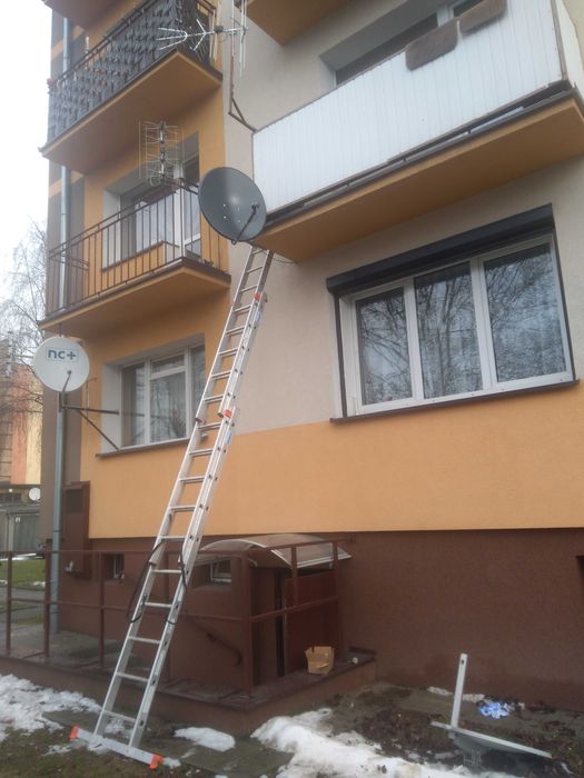 Montaż Ustawienie anteny, polsat, nc+ ,naziemna. Monitoring