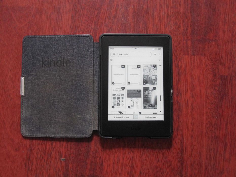 Электронная книга AmazonKindle Paperwhite 6gen. подсветка.