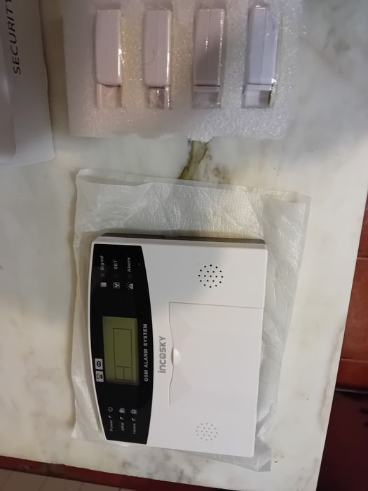 Sistema de Alarme de Segurança Doméstico GSM sem Fios