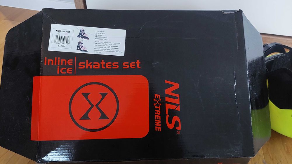 Łyżworolki 4w1 - Nils