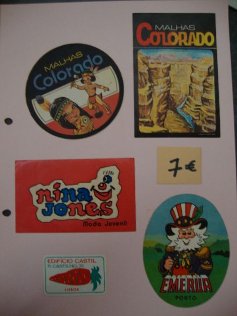 Vendo Coleção de Autocolantes dos anos 70 e 80 - 15/40