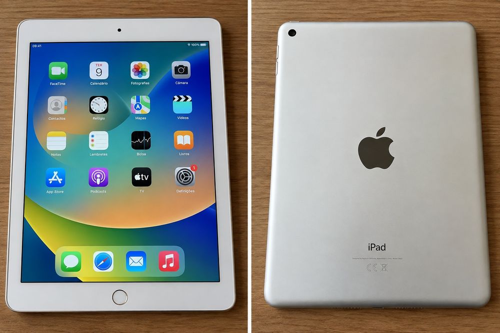Apple iPad 5.ª Geração | 32 GB | Estado Impecável + Capa Incluída