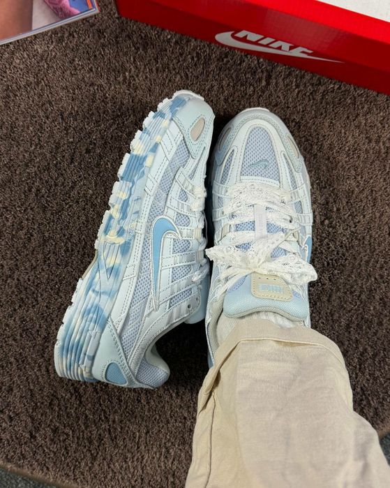 Жіночі Кросівки Nike P-6000 White Blue / Nike P-6000 / Женские Кроссовки Nike / Женские Кроссовки